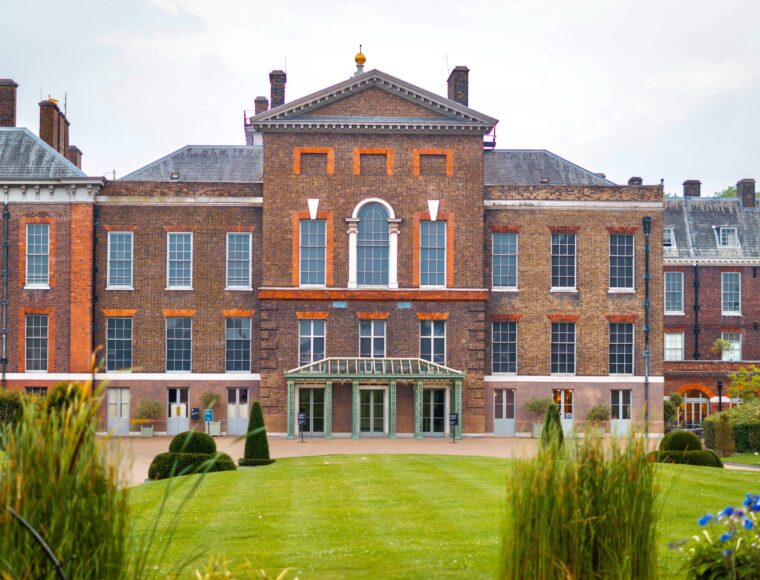 Kensington Palace, London. Home to the Prince of Wales